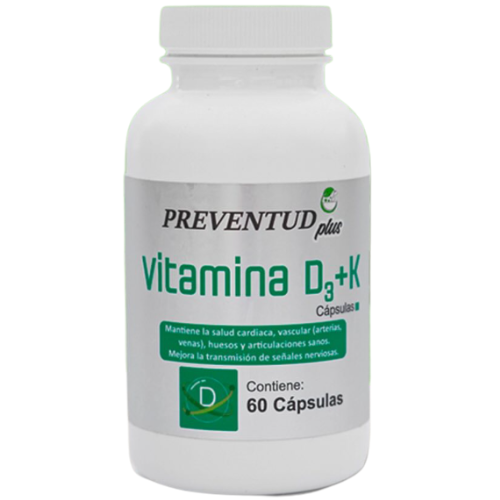 VITAMINA D3+K2 5000UI CAP X 60 (PREVENTUD)